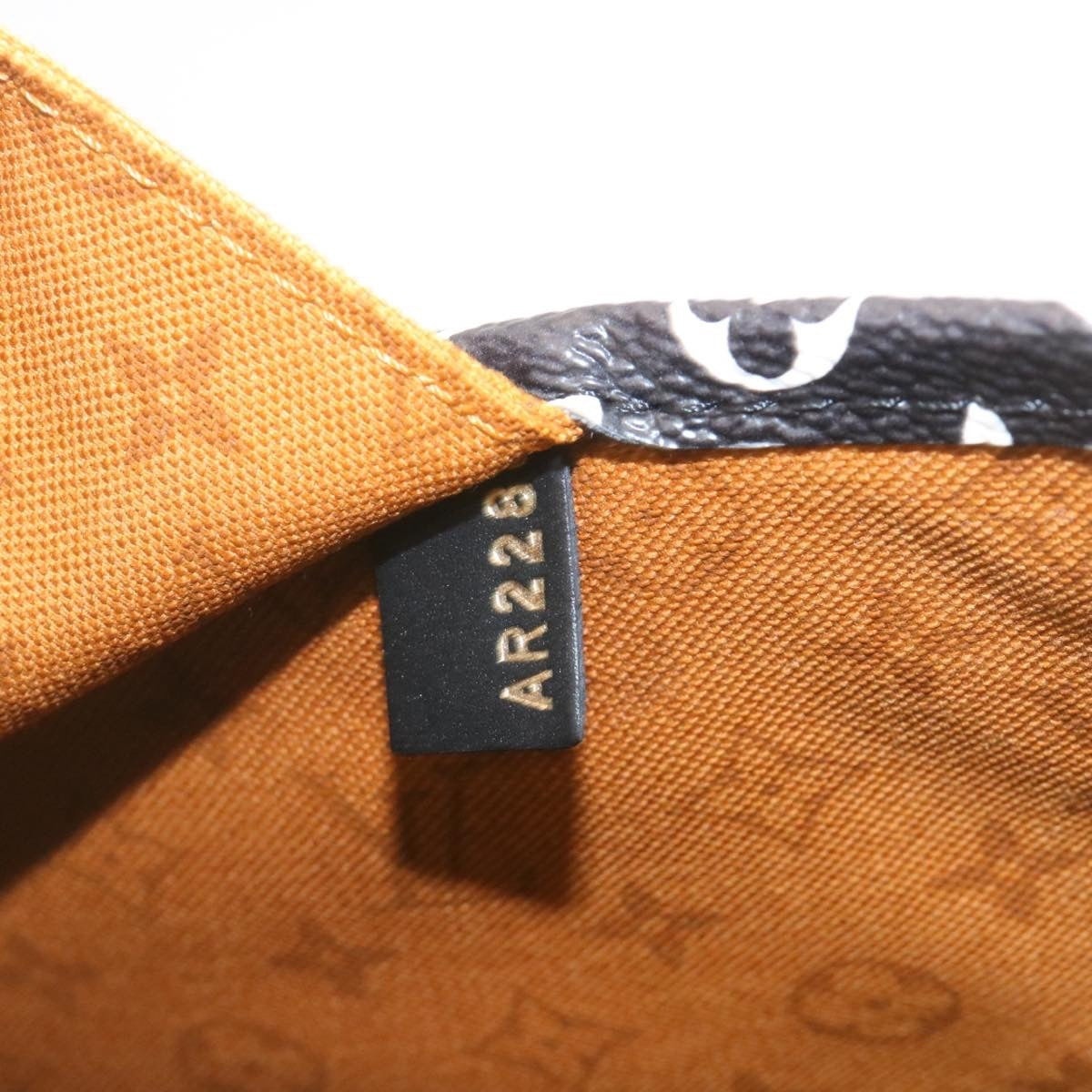 LOUIS VUITTON Monogram Giant Neverfull MM Tote Bag Caramel M56584 - 10