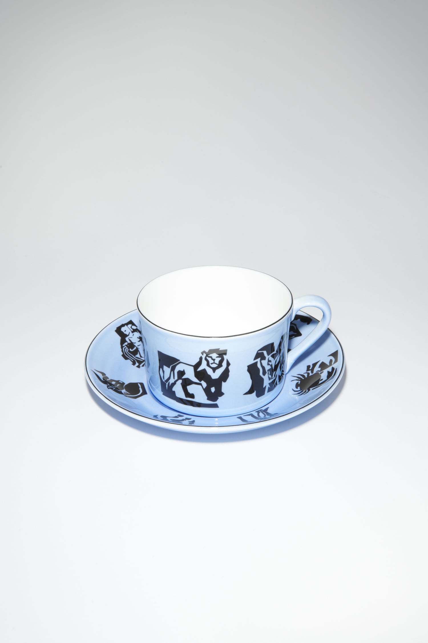 Horoscope Tea Cup Set - Blue - 1