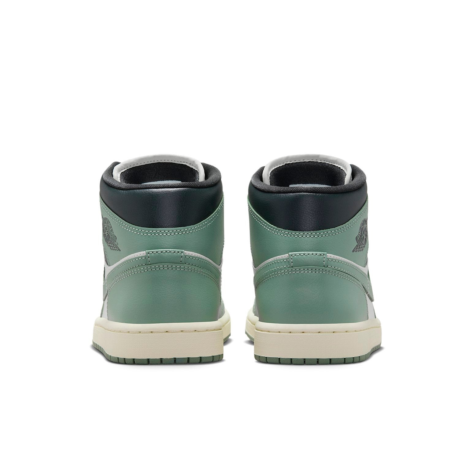 (WMNS) Air Jordan 1 Mid 'Jade Smoke' BQ6472-130 - 4