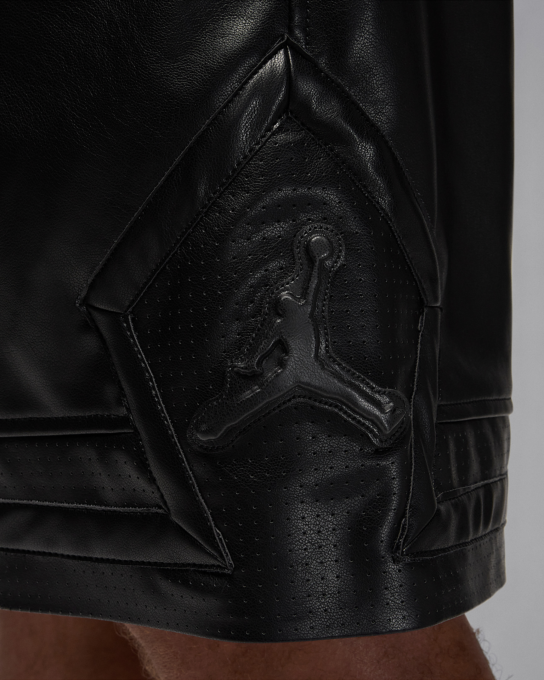 Air Jordan Men's Faux Leather Shorts - 8