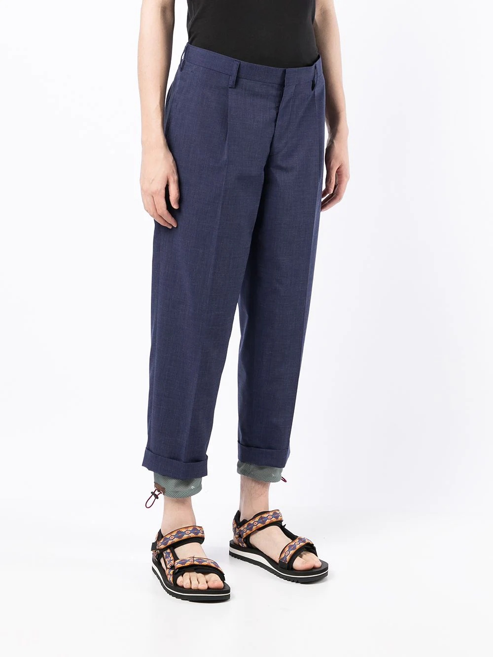 tapered tailored trousers - 3