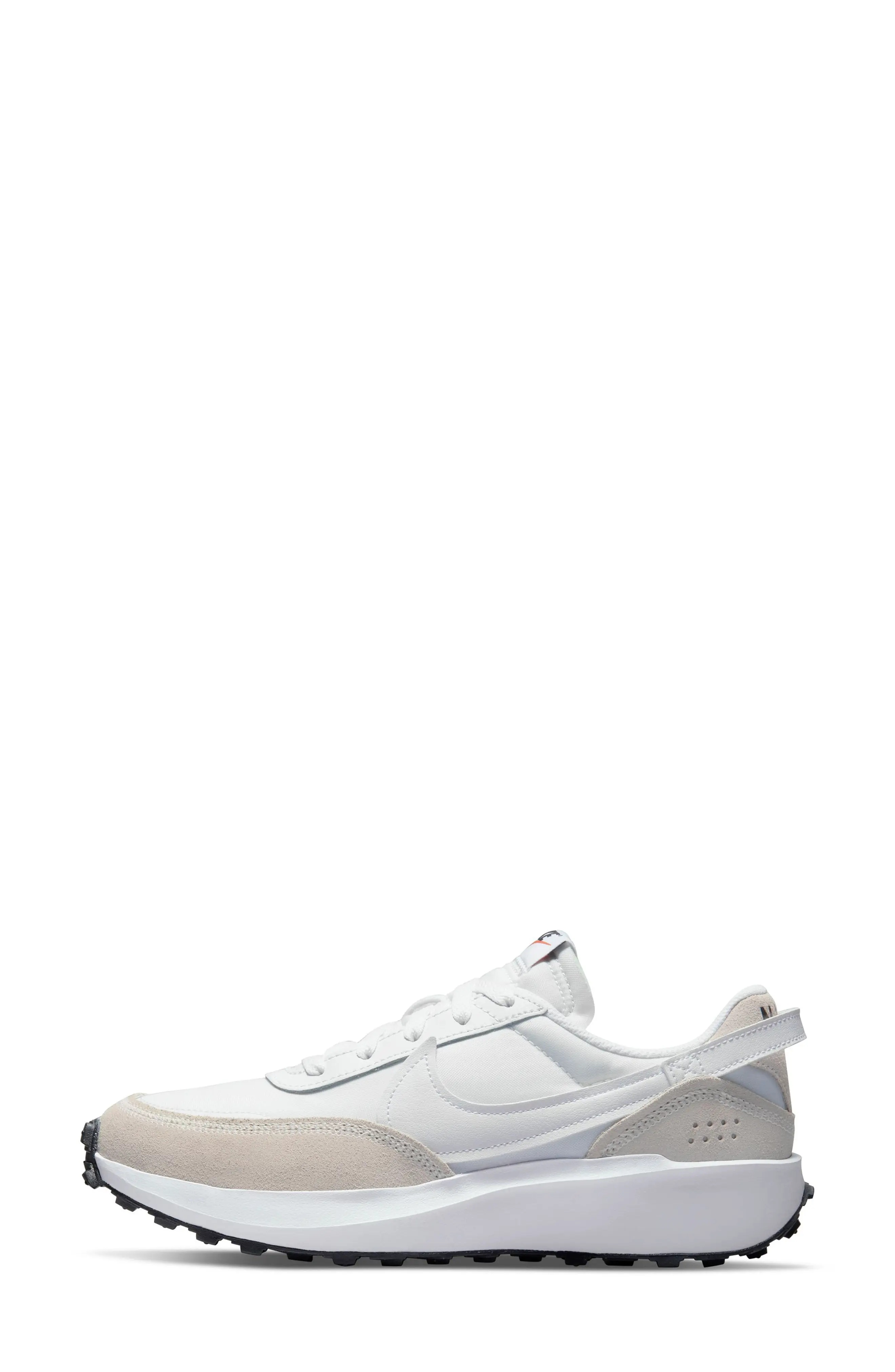 Waffle Debut Sneaker in White/White - 7