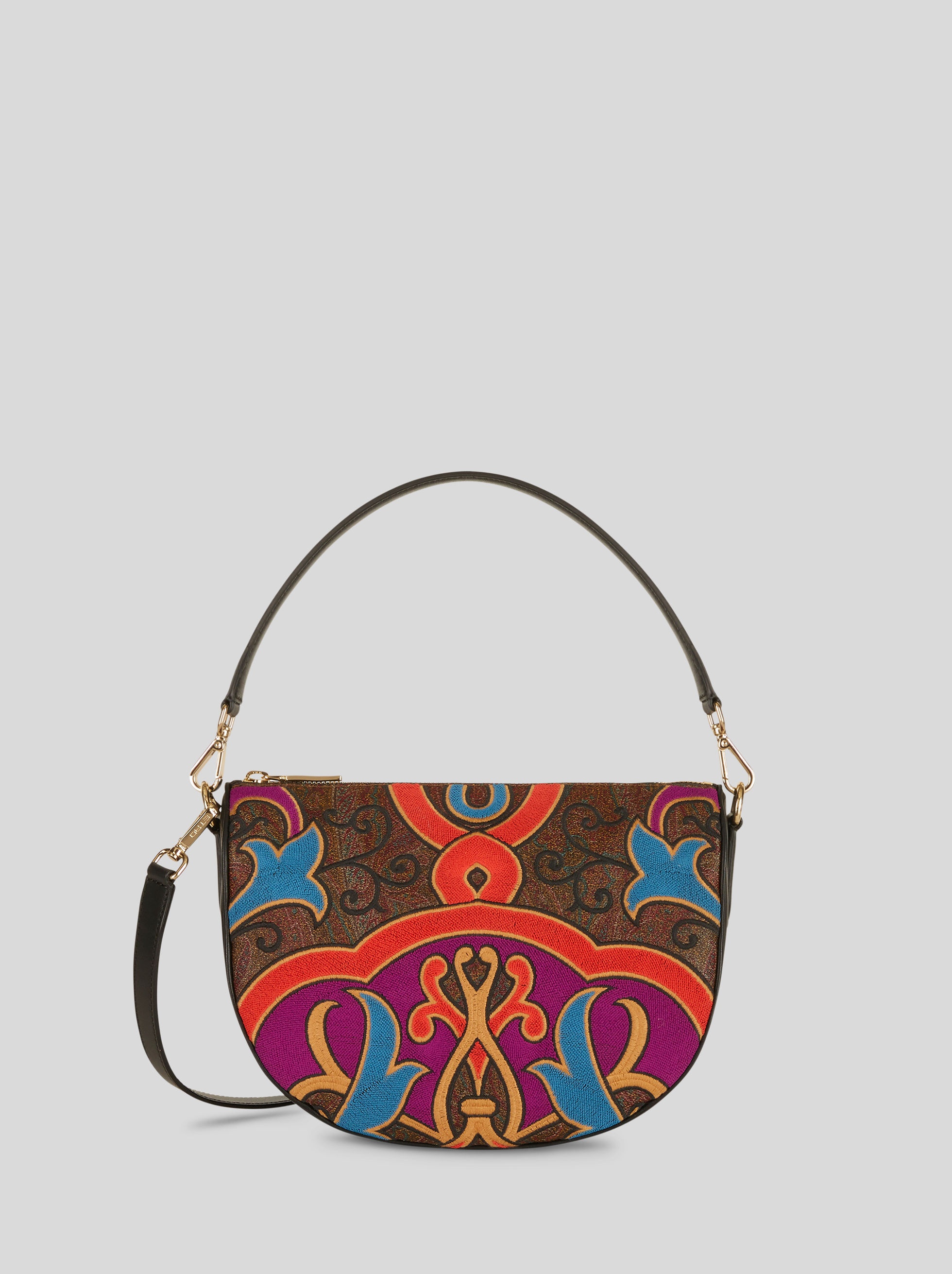 PAISLEY SHOULDER BAG WITH EMBROIDERY - 1
