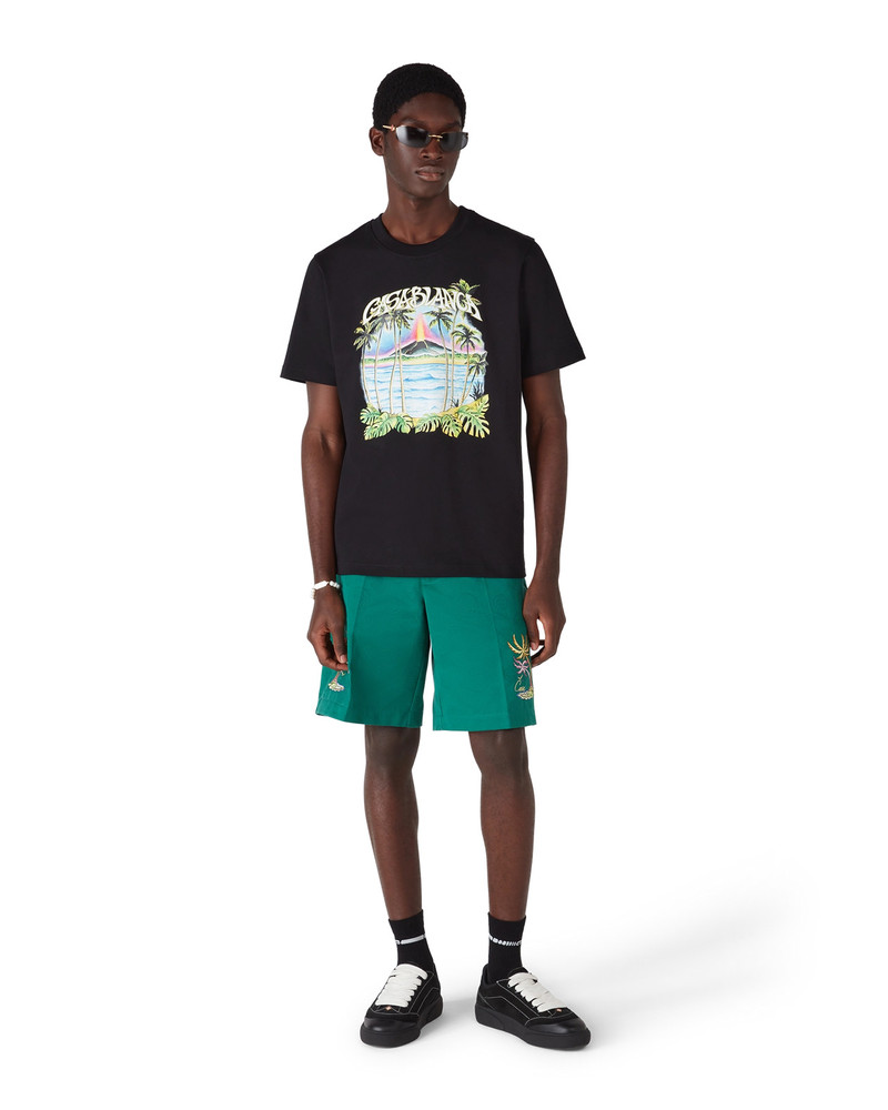 CASABLANCA Volcano Short Sleeve T-Shirt outlook
