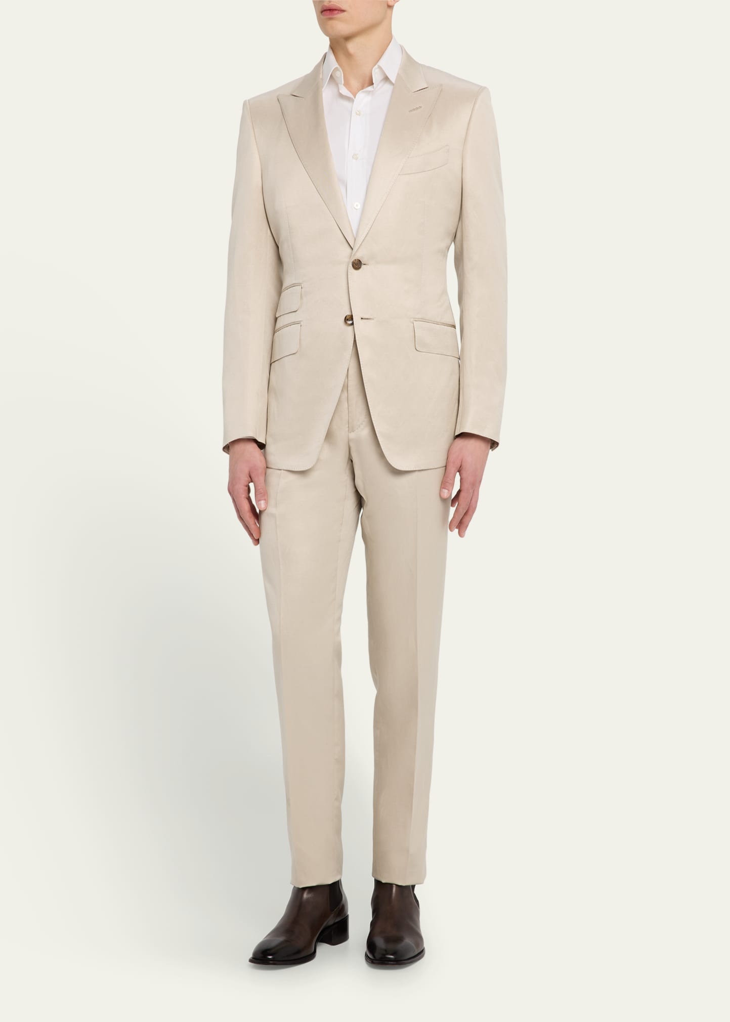 Men's O'Connor Silk-Linen Twill Suit - 2
