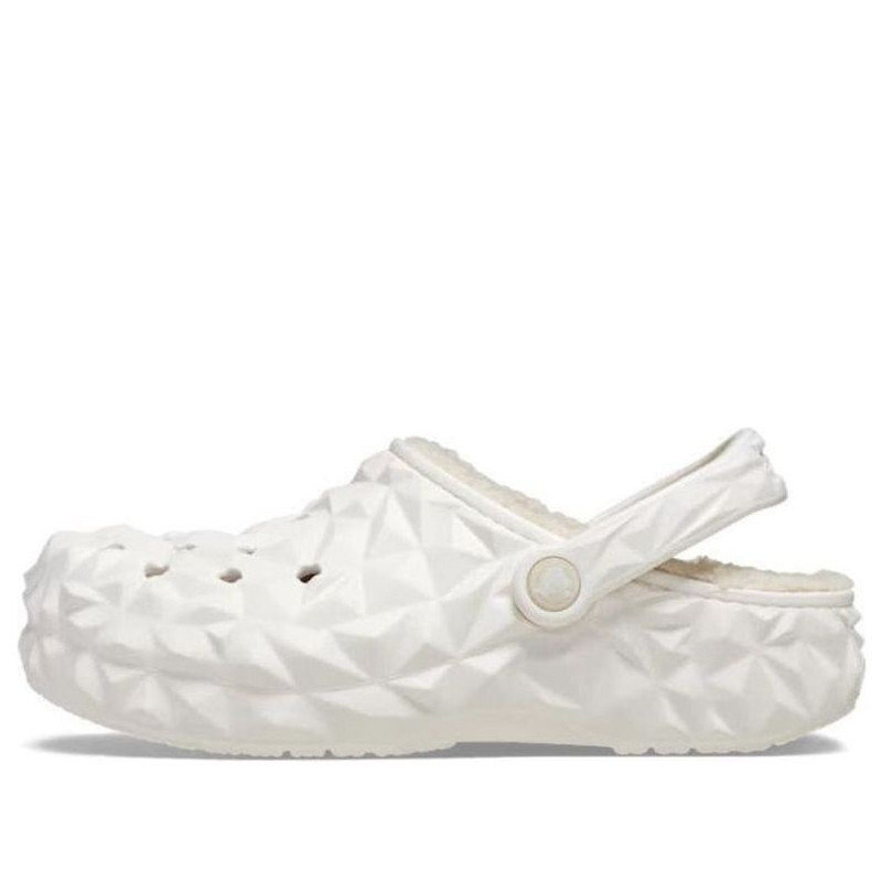 Crocs Classic Lined Geometric Clogs 'White' 210069-100 - 1