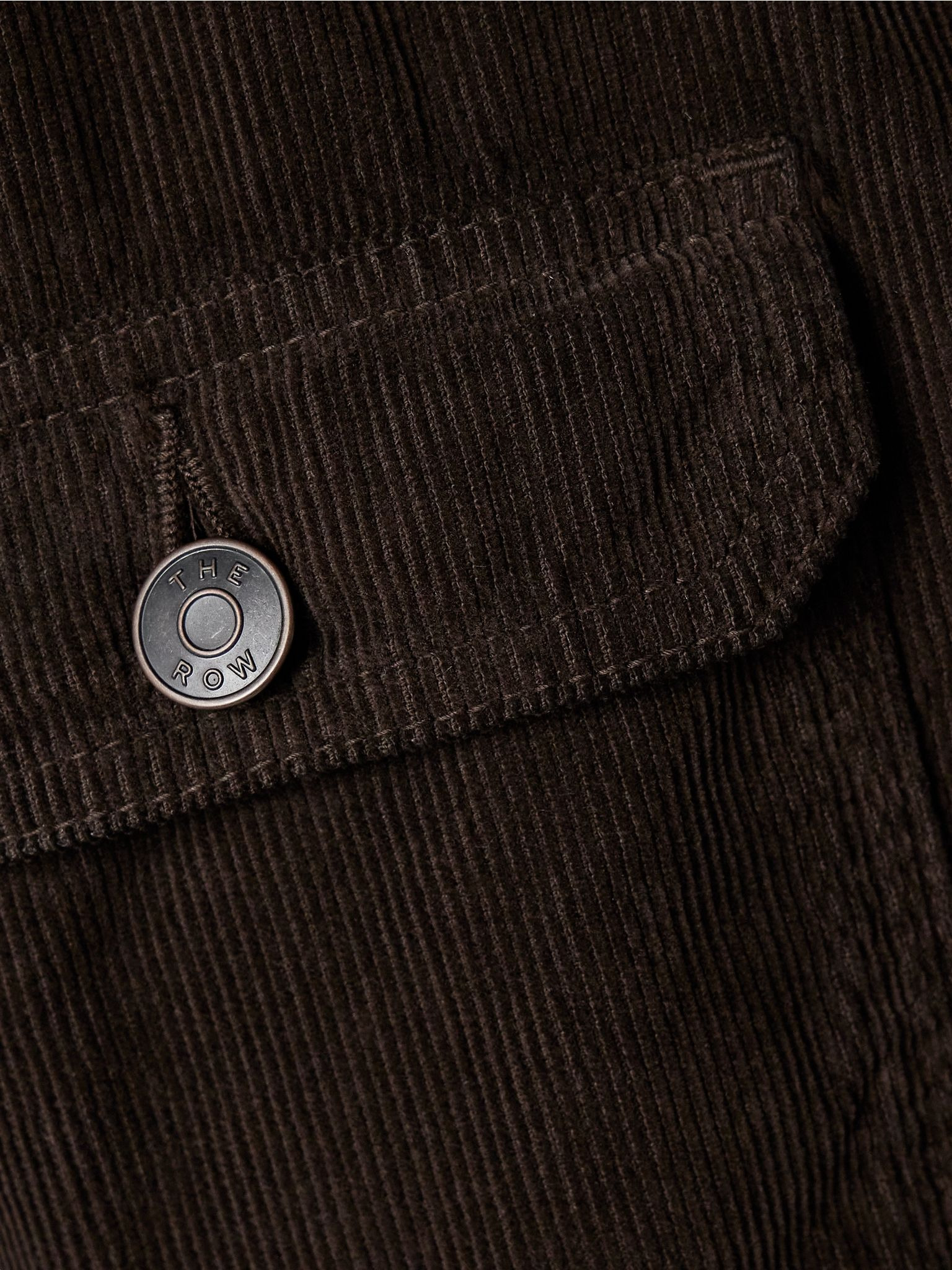 Ness cotton-corduroy jacket Brown - 5