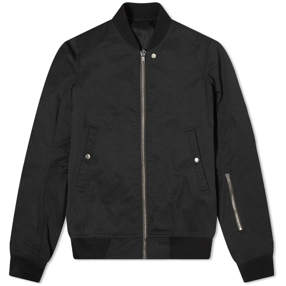 Rick Owens Cropped Flight Bomber Jacket - 1