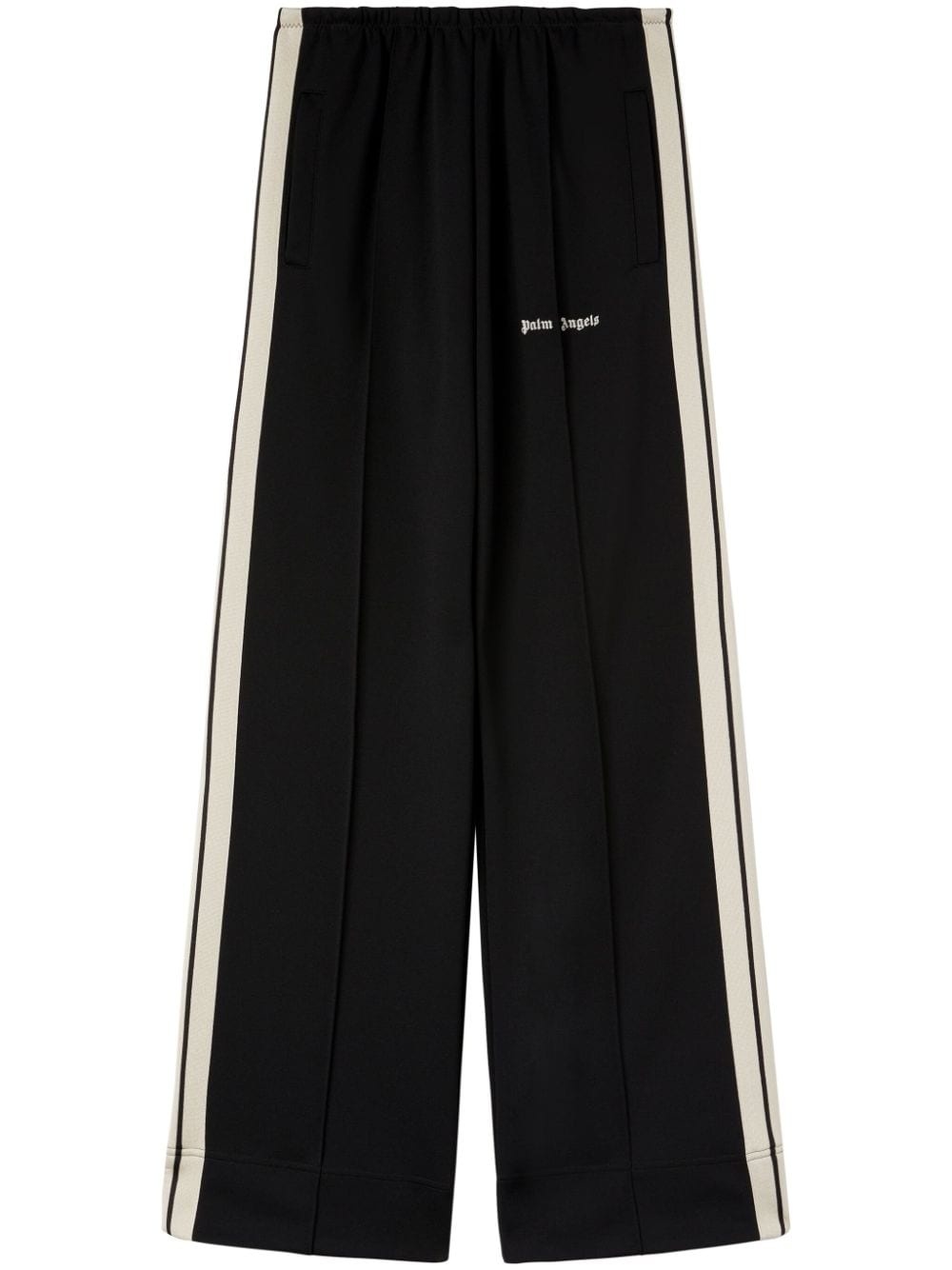 side-stripe track pants - 1