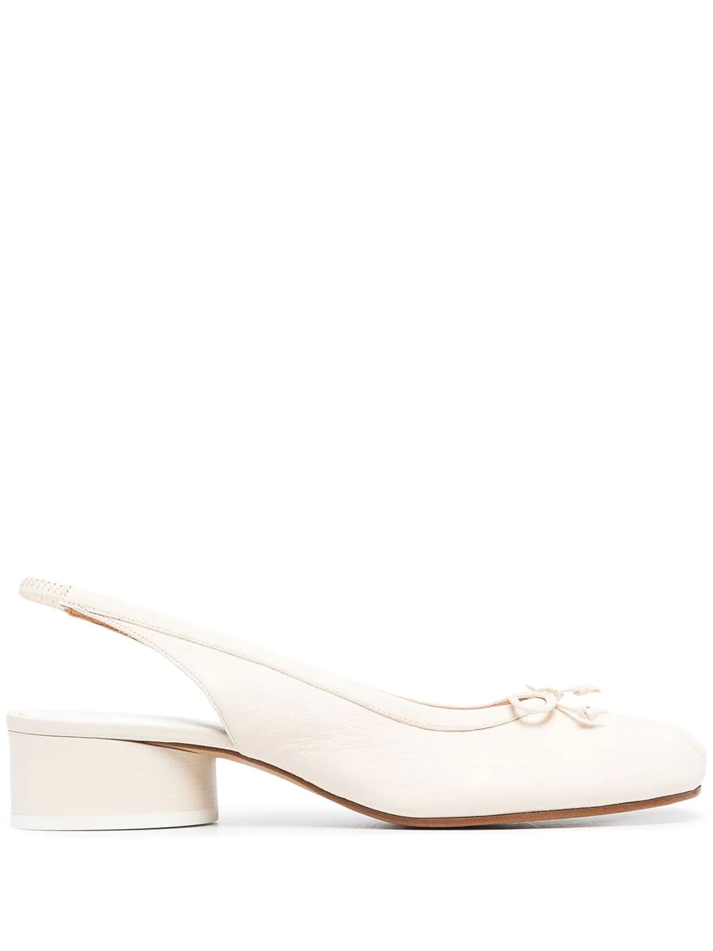 Tabi slingback ballet shoes - 1