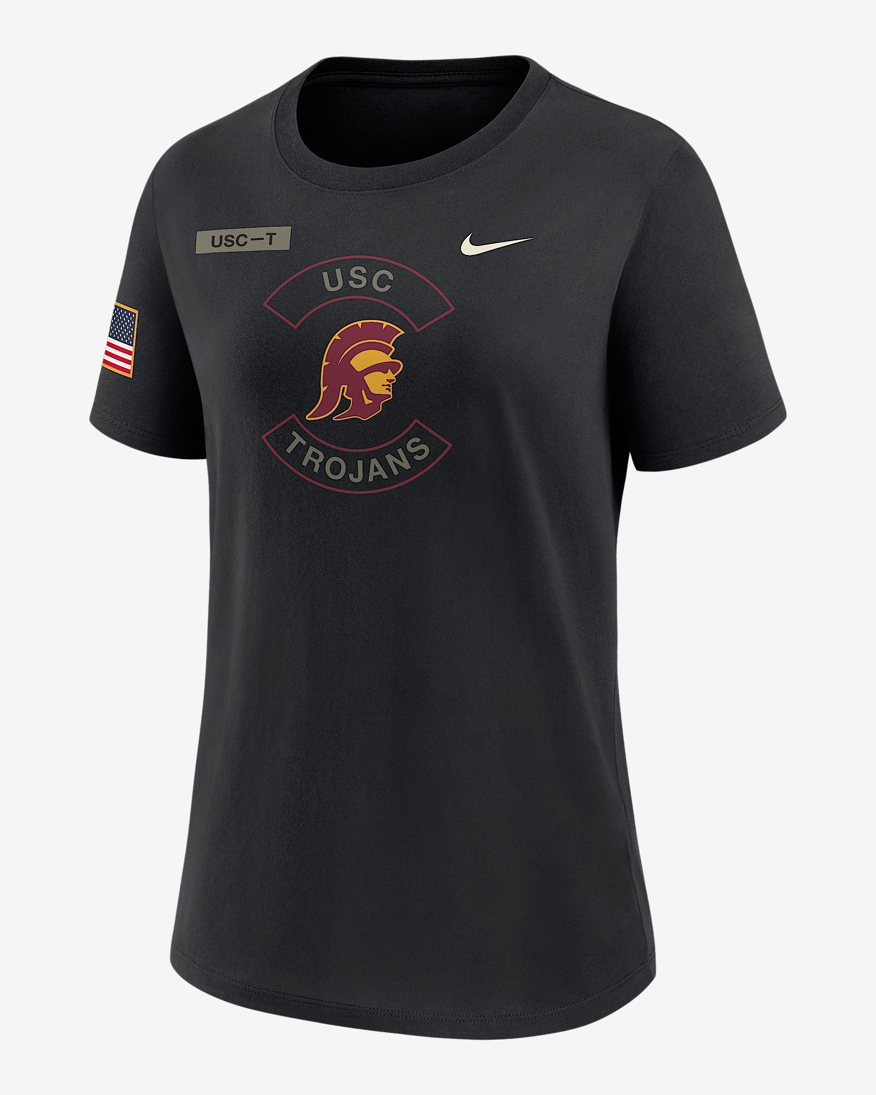 USC Military Appreciation Women's Nike Dri-FIT College T-Shirt - 1