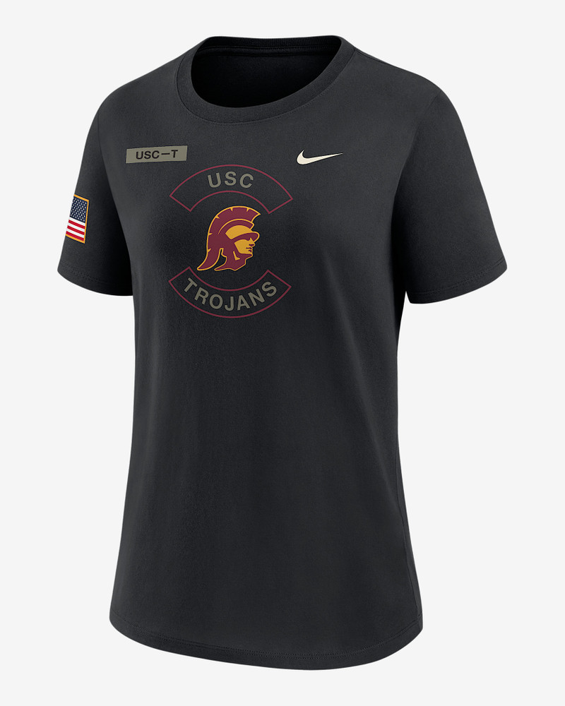 USC Military Appreciation Women's Nike Dri-FIT College T-Shirt 1