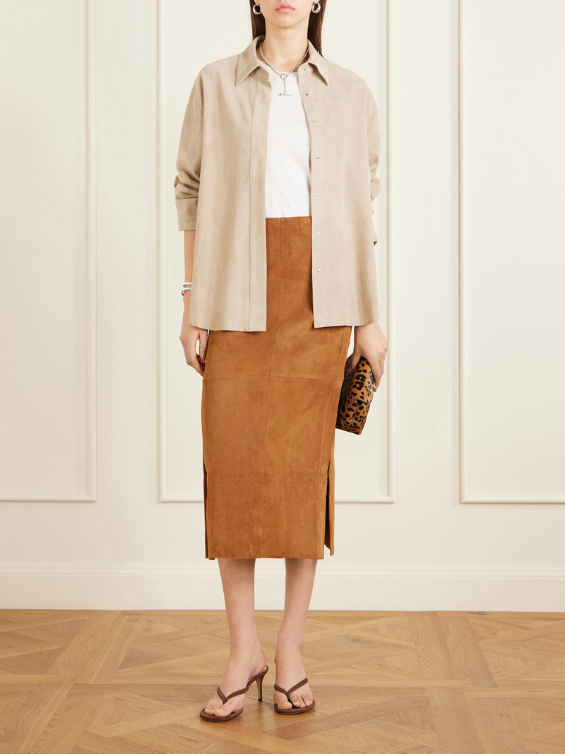 STOULS Simone Suede Shirt outlook