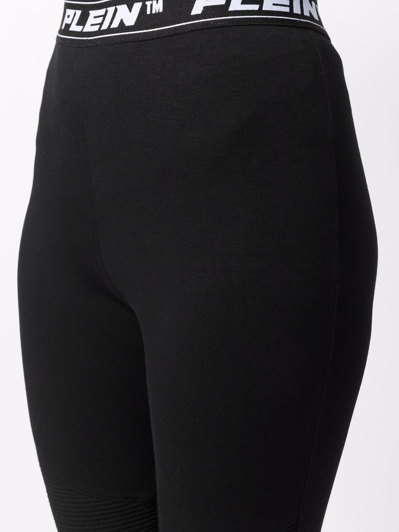 logo-waistband leggings 5