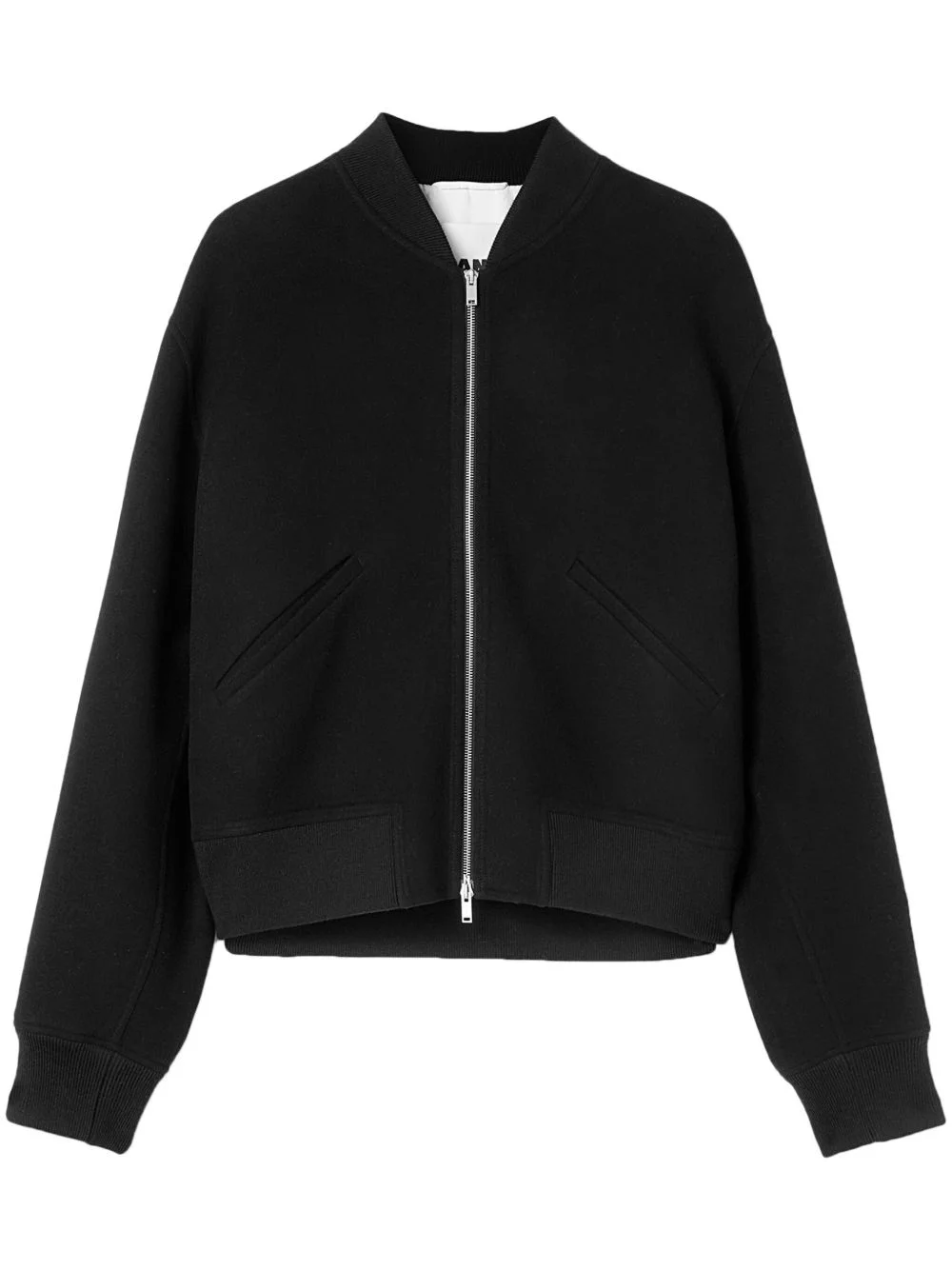 zip-up cashmere jacket - 1