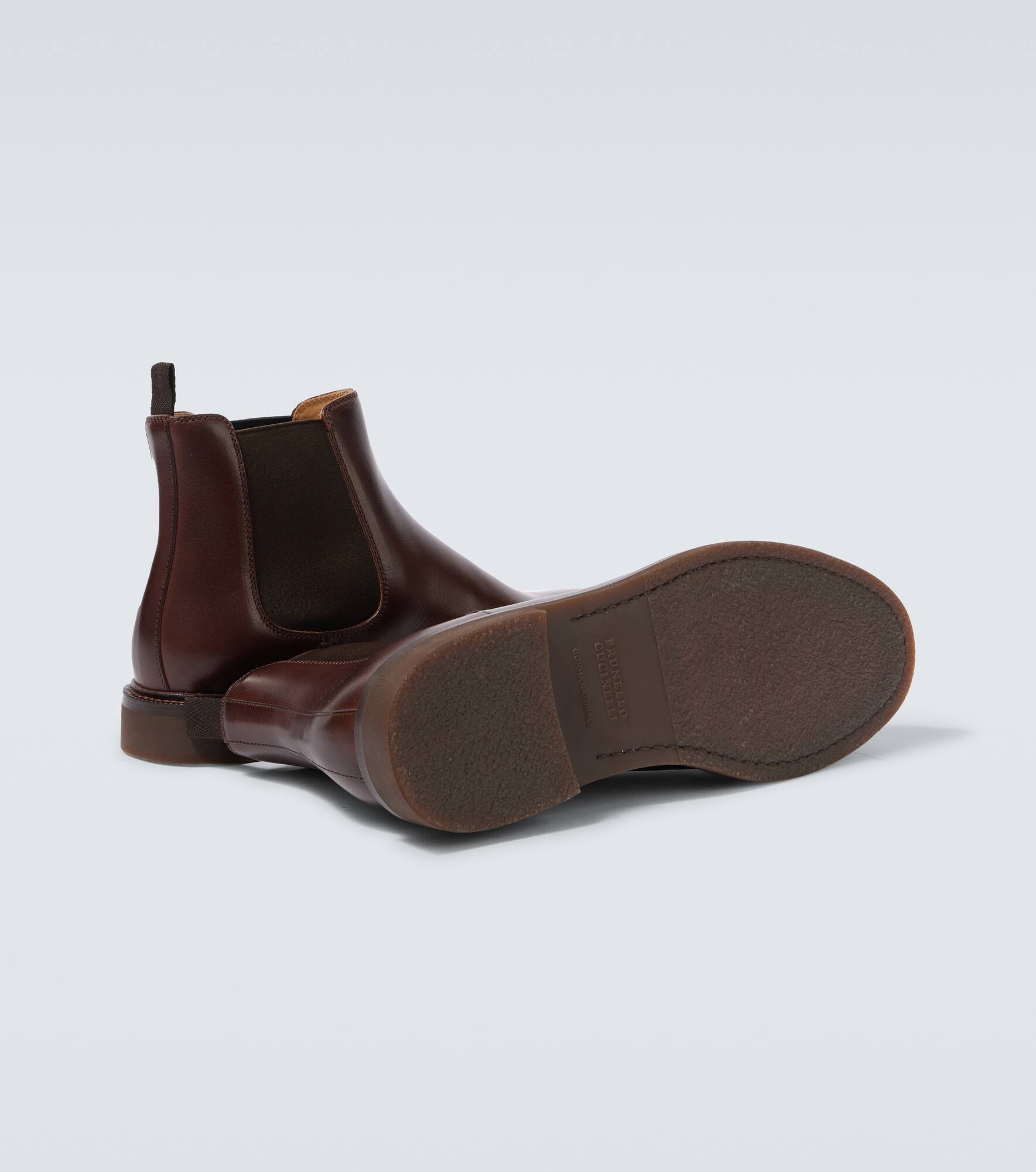 Leather Chelsea boots - 7