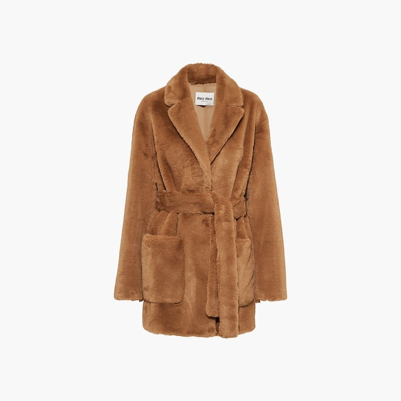 Miu Miu Aspen coat outlook