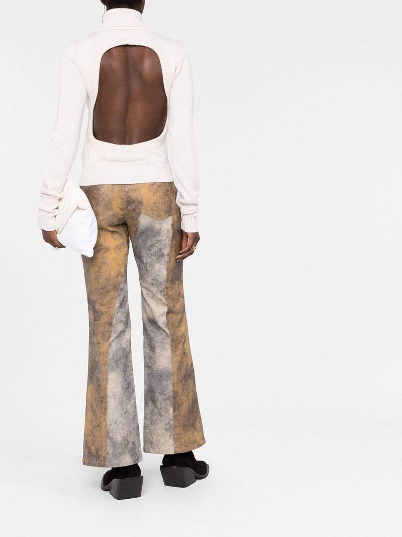 open-back roll-neck top 6