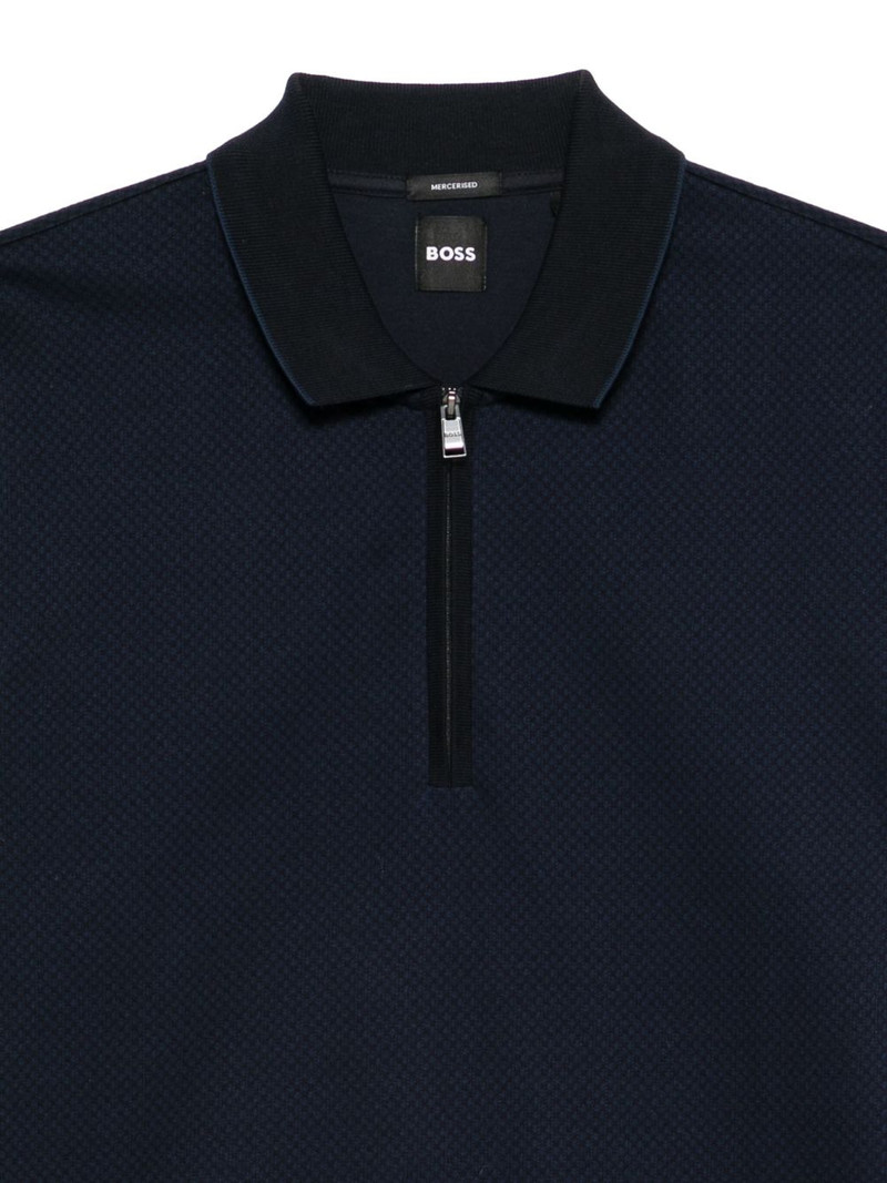 Mercerized cotton polo shirt 3
