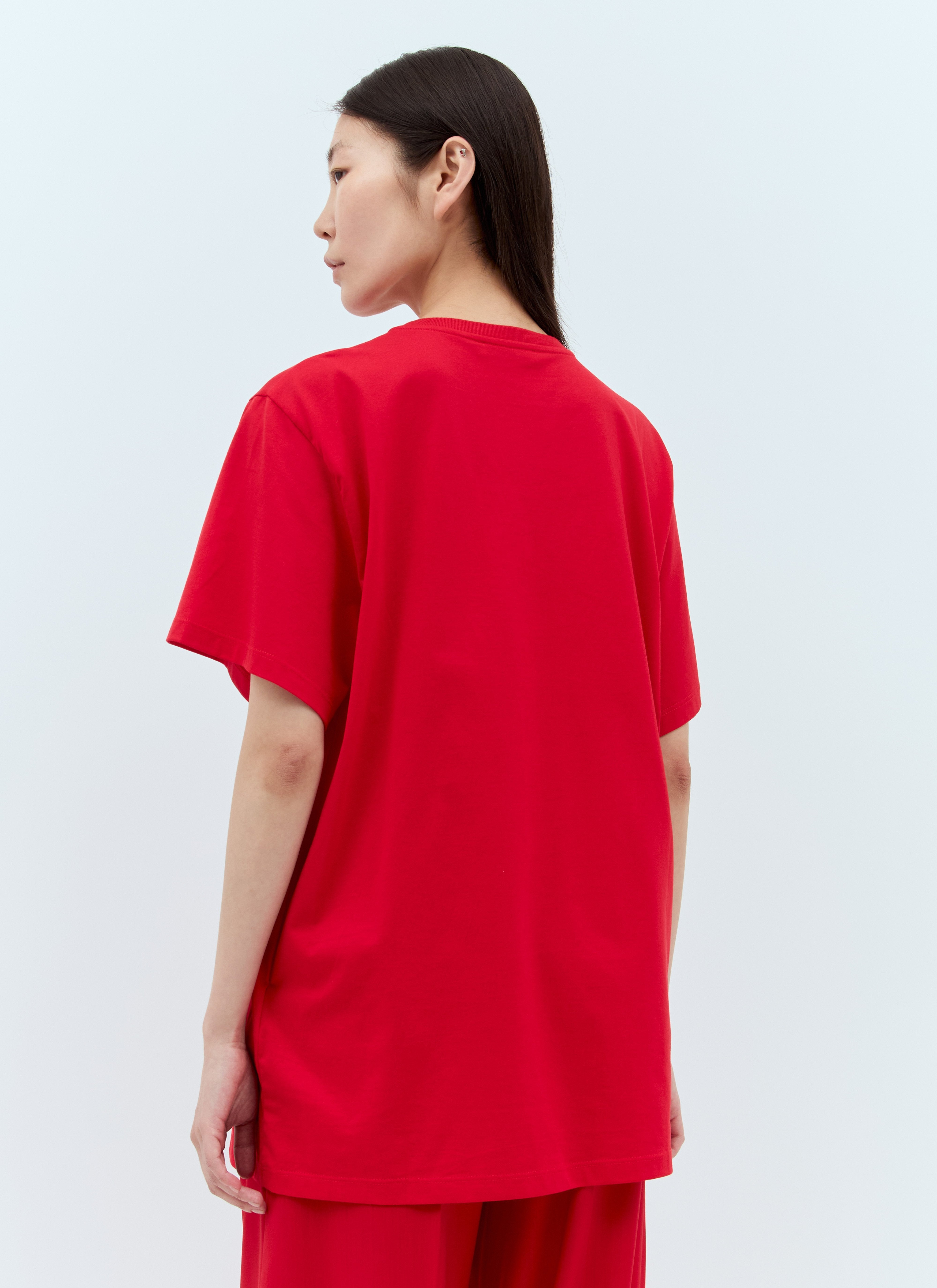 Max Mara Women Logo Embroidery T-Shirt - 5