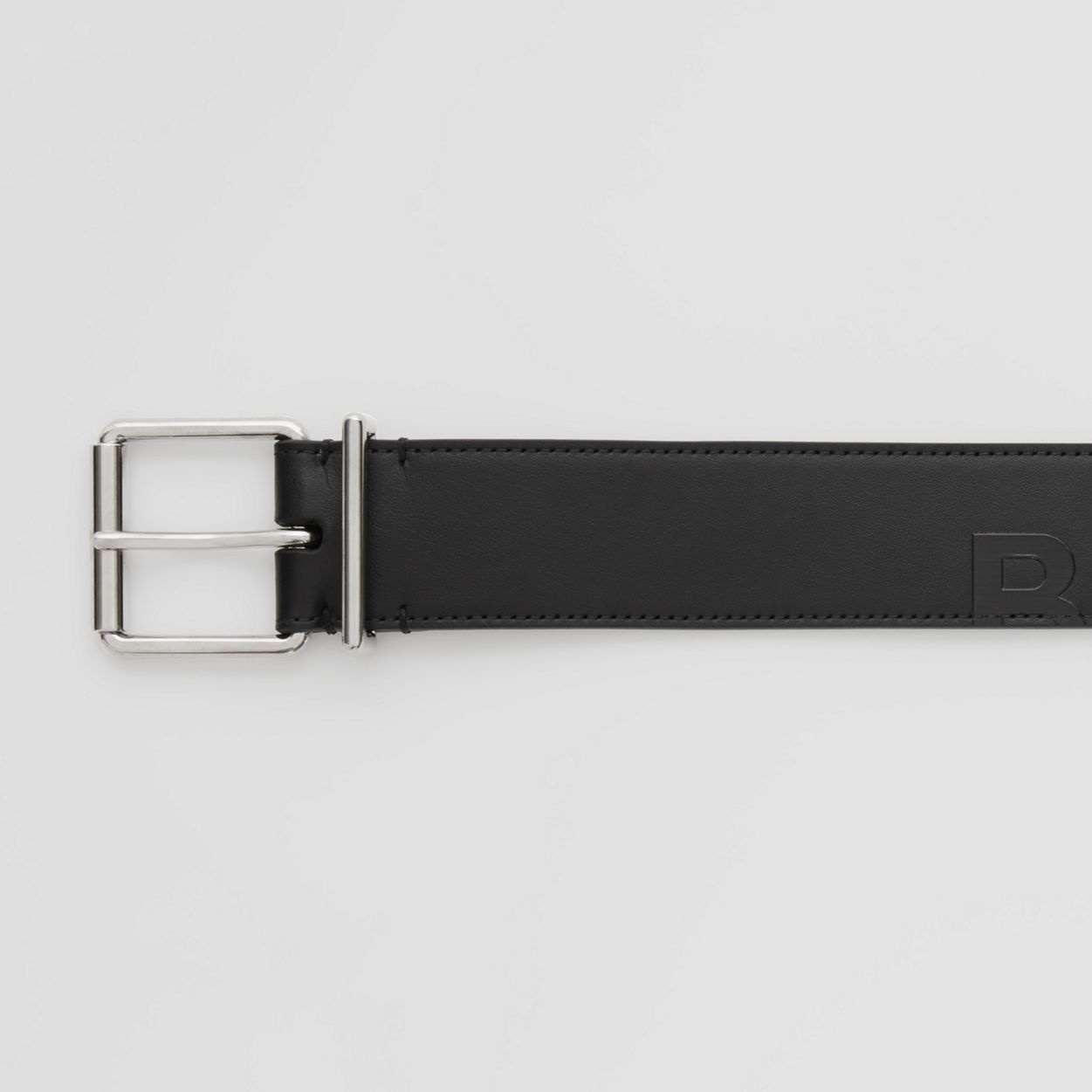 Horseferry Print Leather Belt - 2