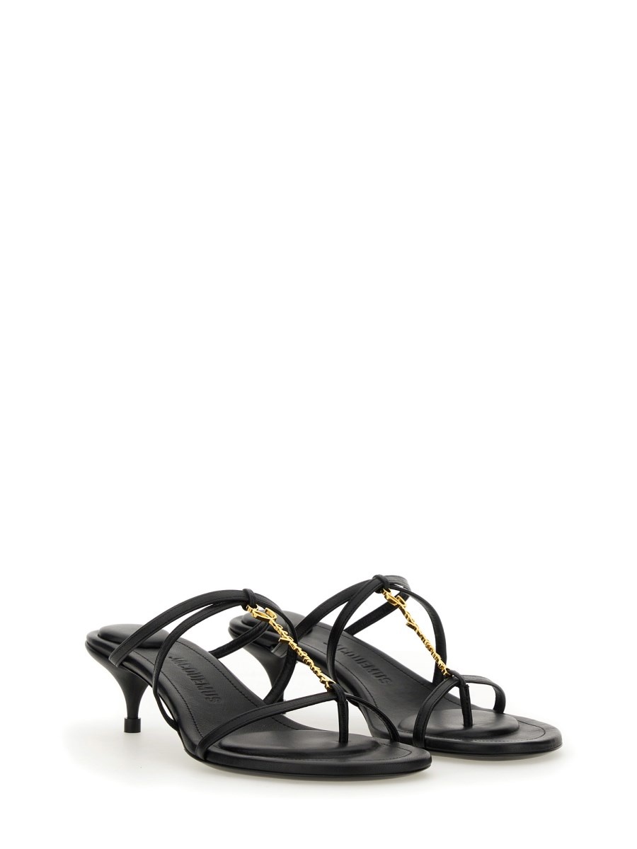 PRALU LEATHER LOW SANDAL - 2