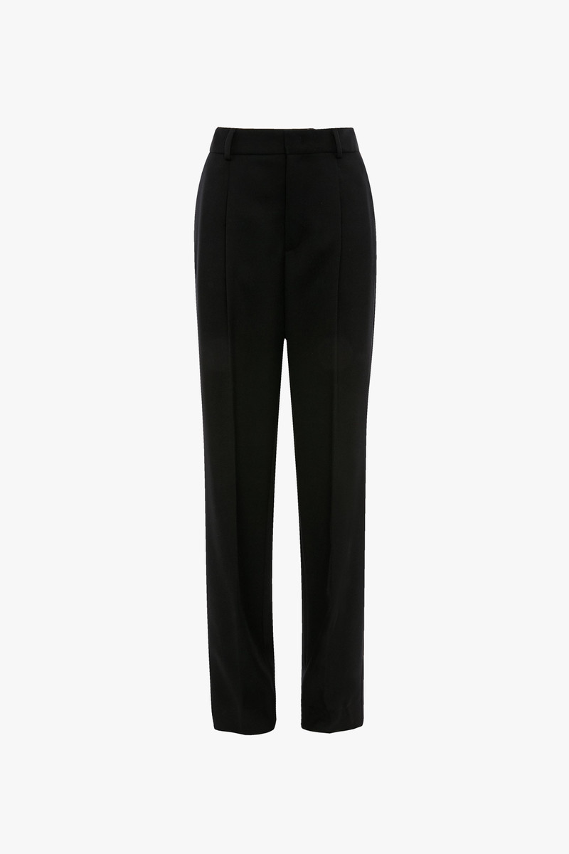 Tailored Straight Leg Trouser In Black 1