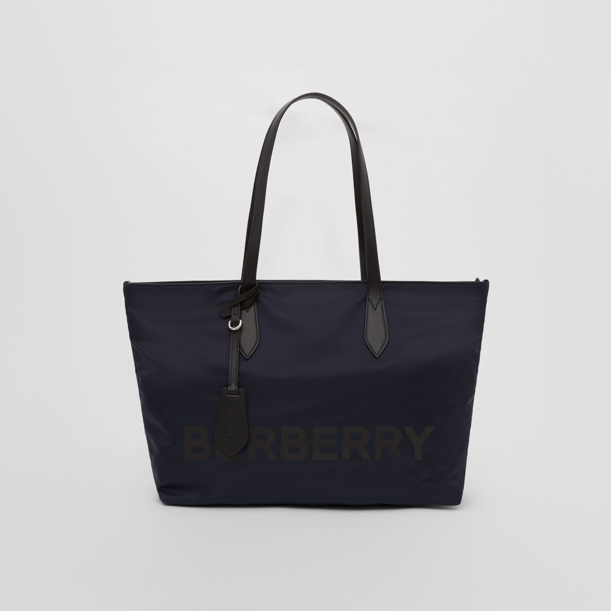 Logo Print Nylon Tote Bag - 1