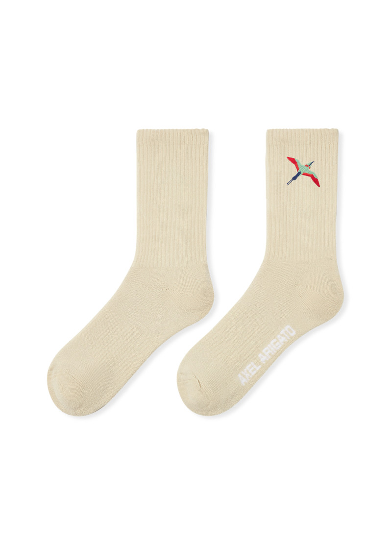 Bee Bird Tube Socks 1