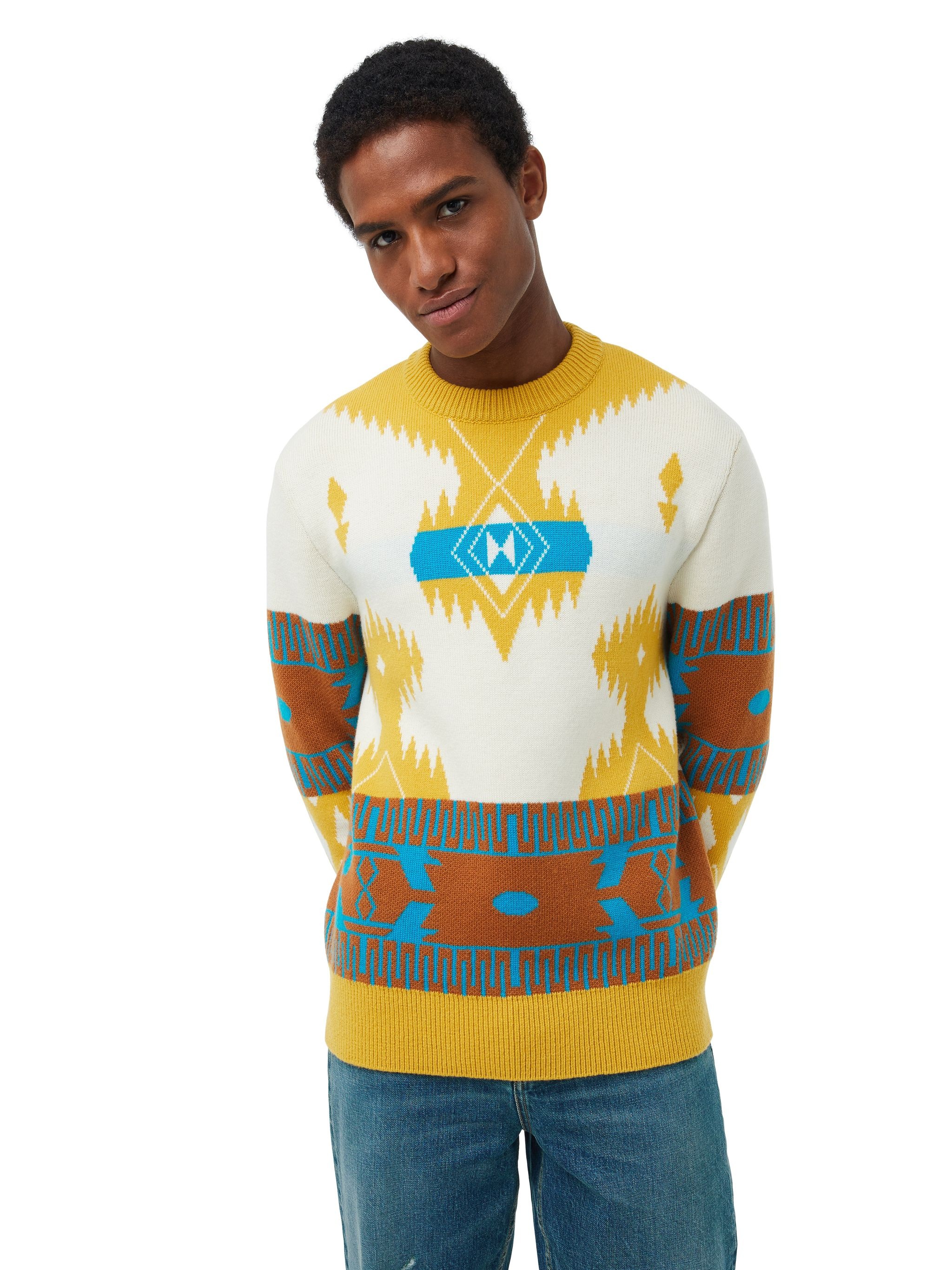 Icon Jacquard Sweater - 7
