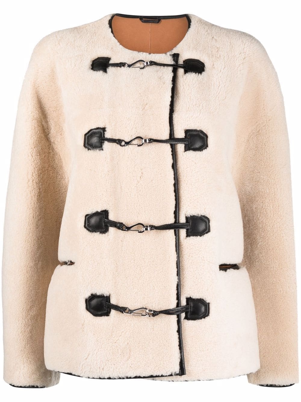 Teddy shearling jacket - 1