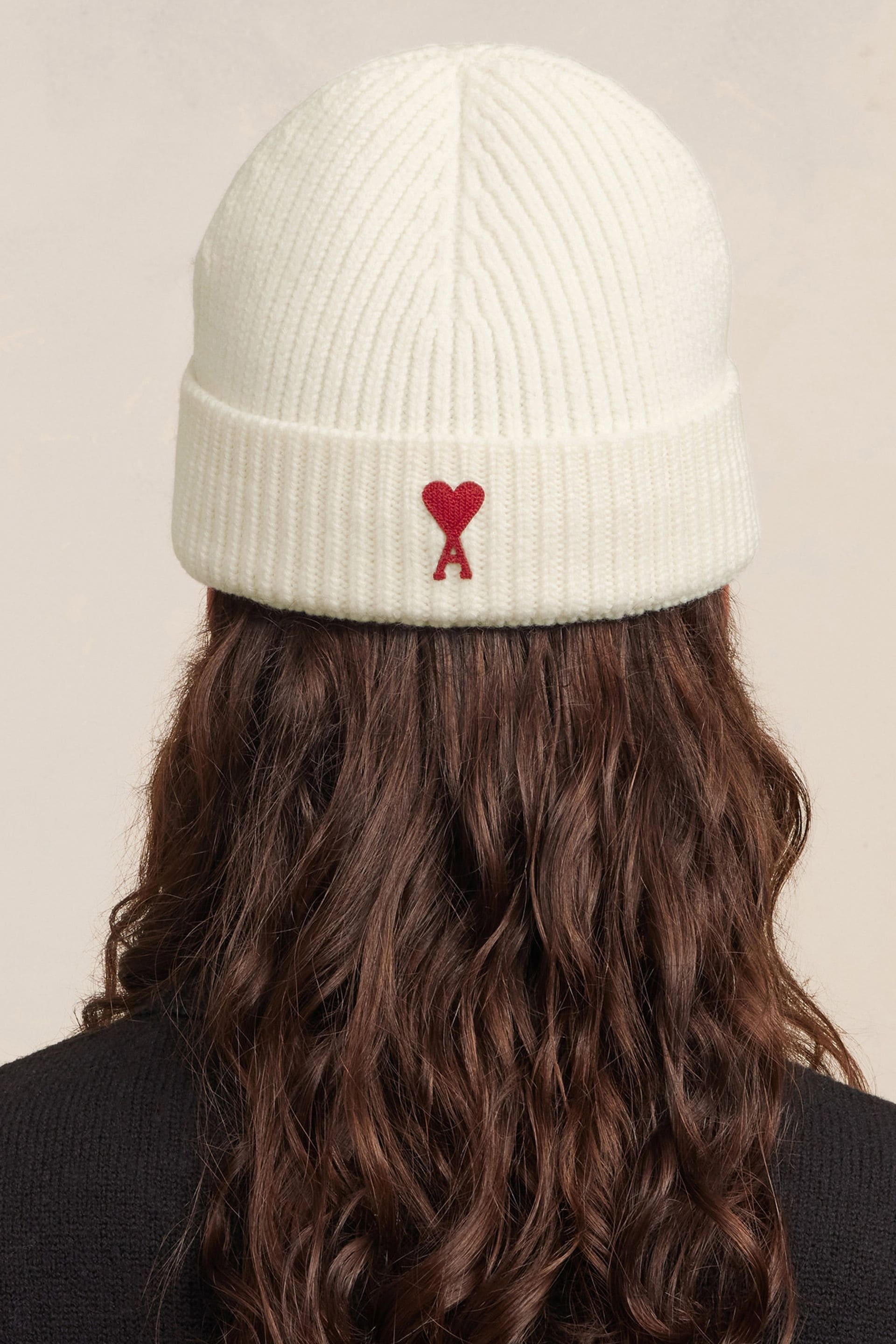 Red Ami De Coeur Beanie - 1