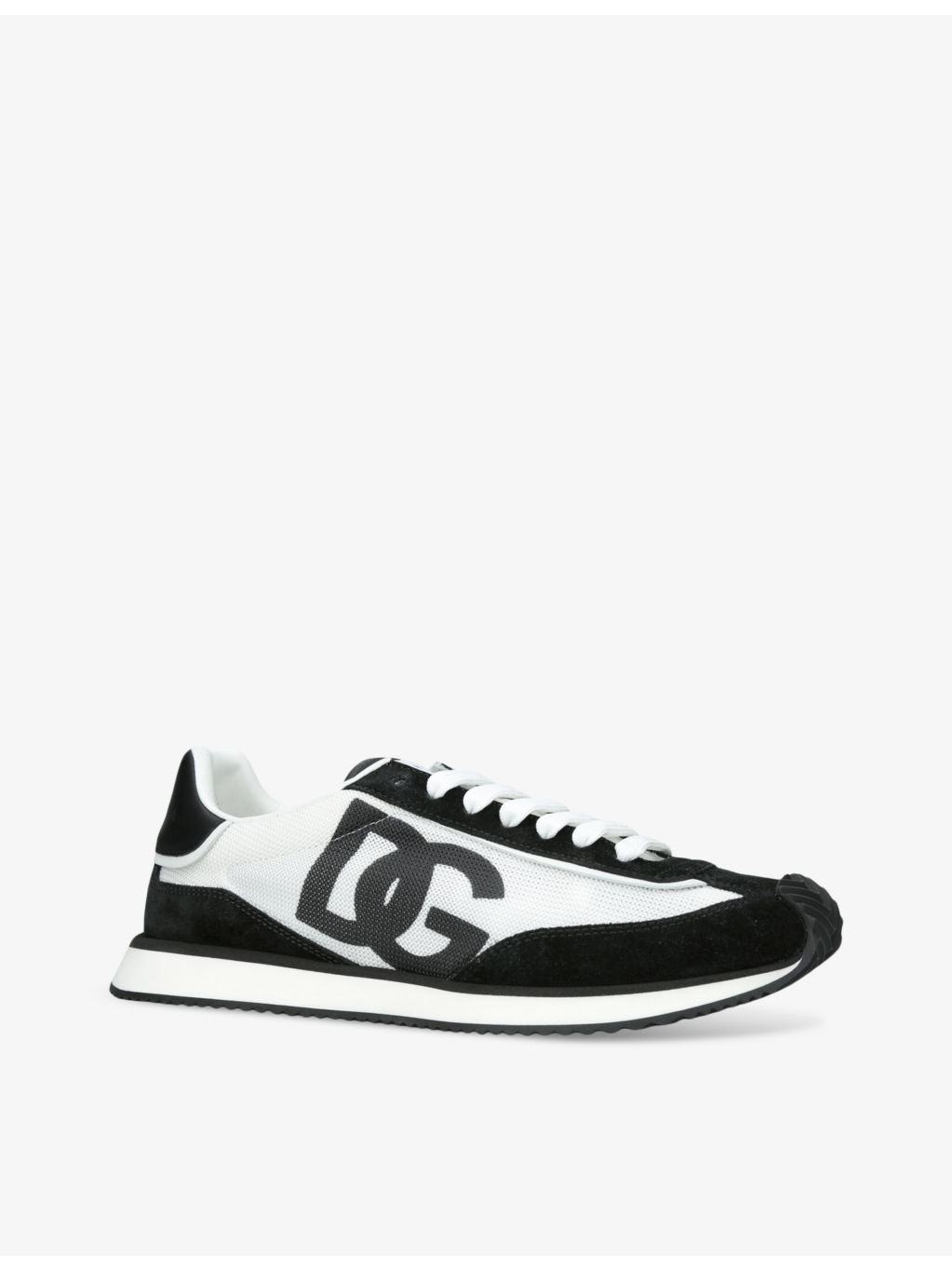 Aria branded suede and mesh trainers - 3