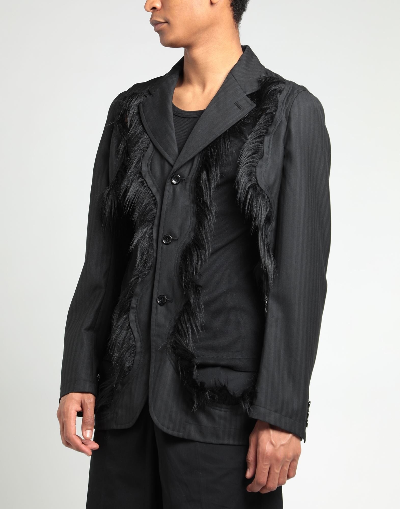 Black Men's Blazer - 4