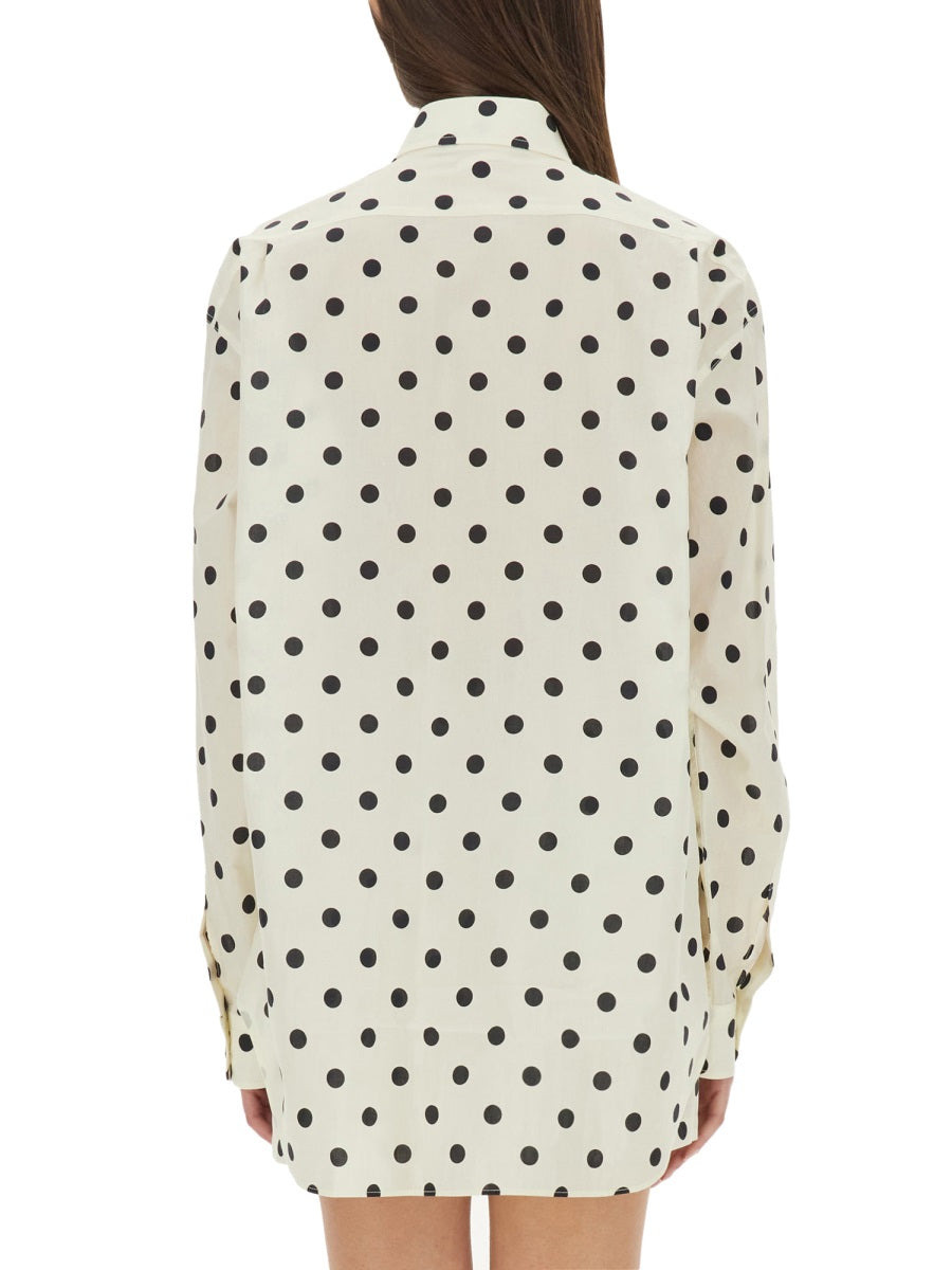Moschino Women "Polka Dots" Shirt - 4