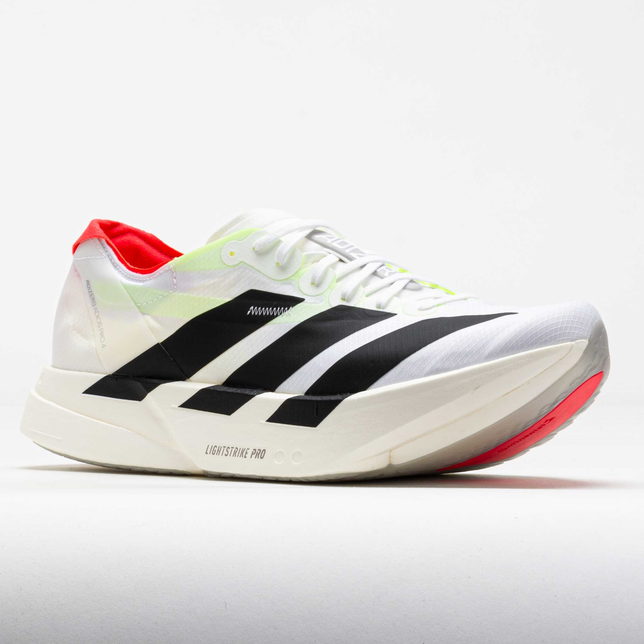 adidas Adizero Adios Pro 4 Men's White/Black/Silver Metallic - 5