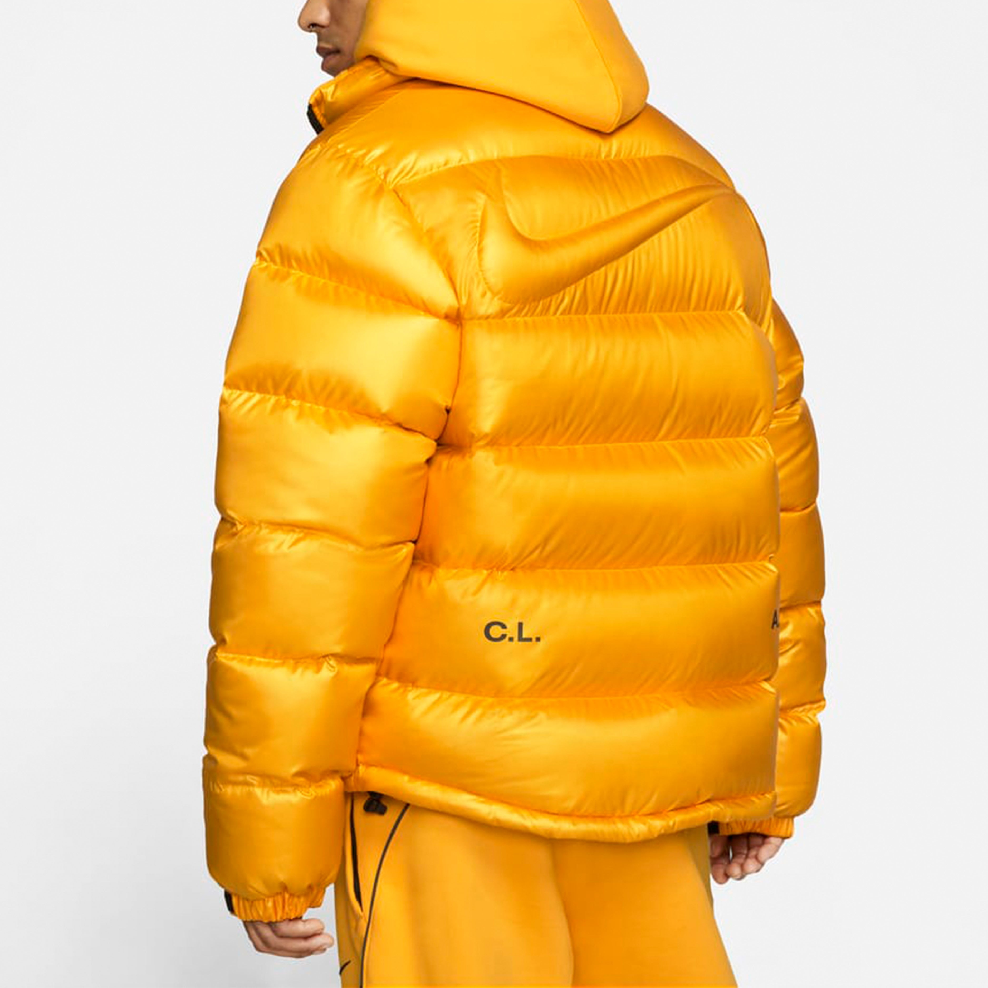 Nike x NOCTA Drake Stand Collar Down Jacket Asia Sizing 'Gold' DA4137-739 - 4