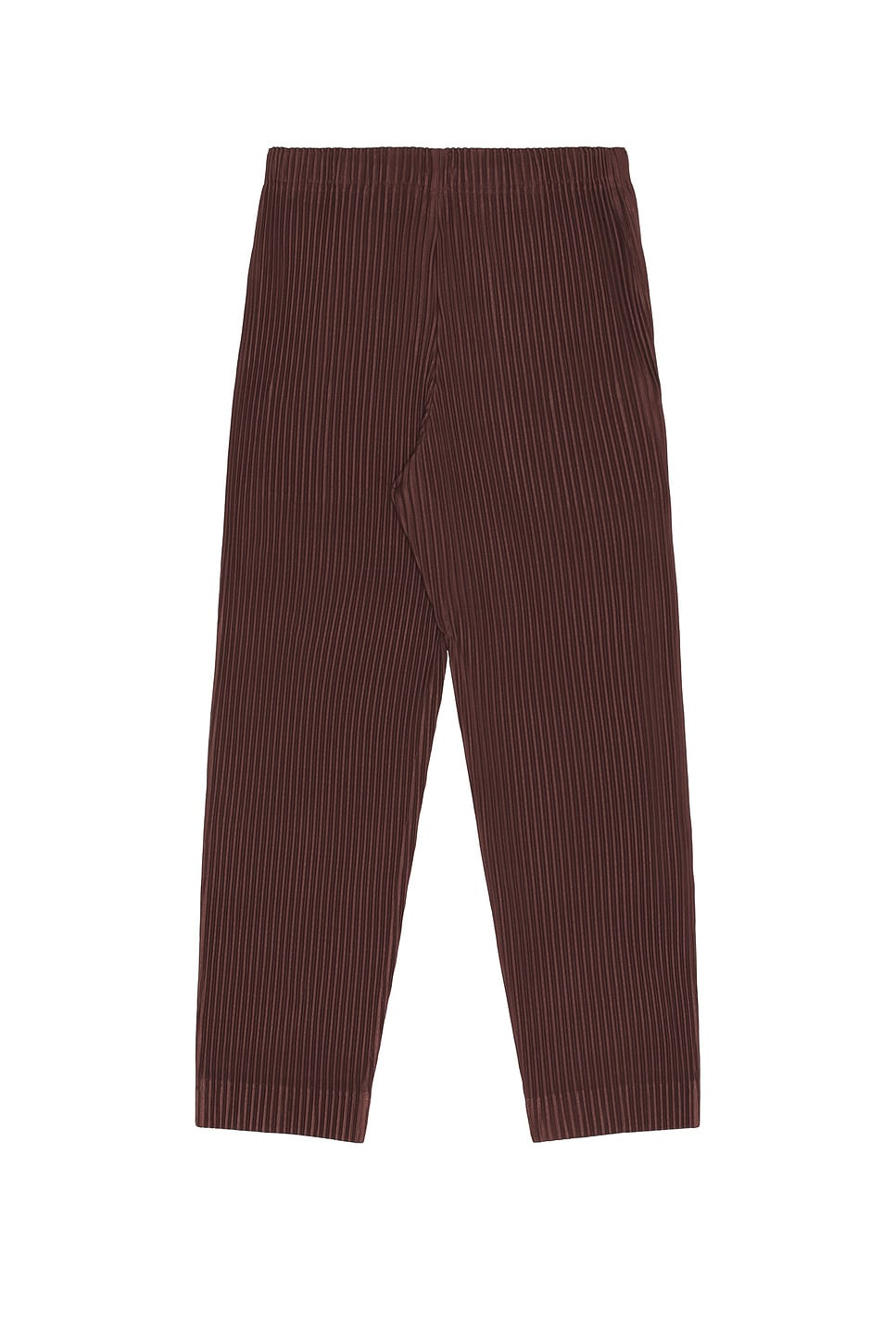 Color Pleats Straight Pant - 2