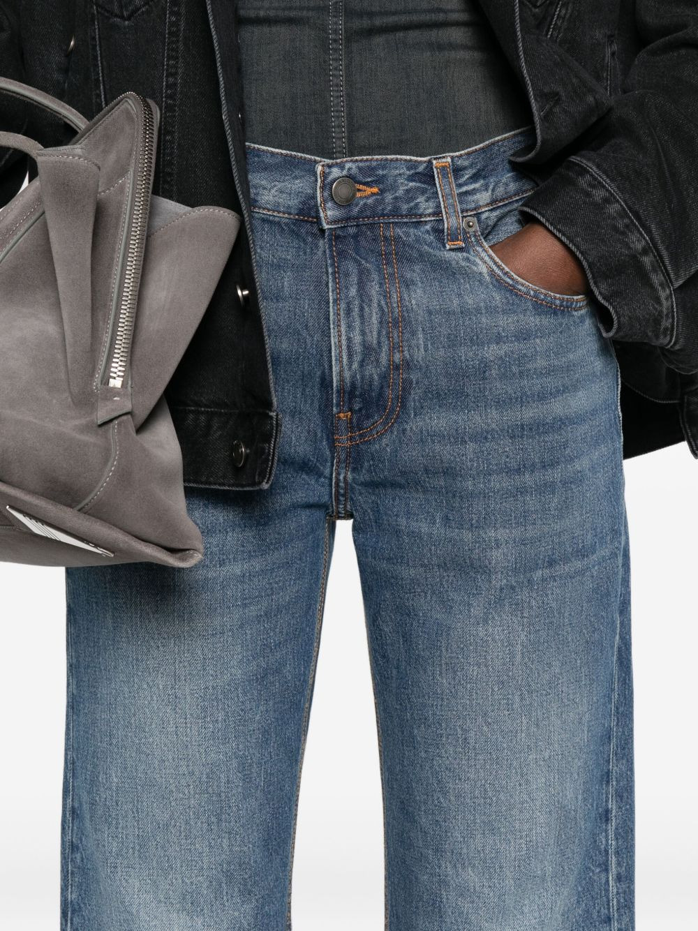Cleo dark-wash jeans - 5