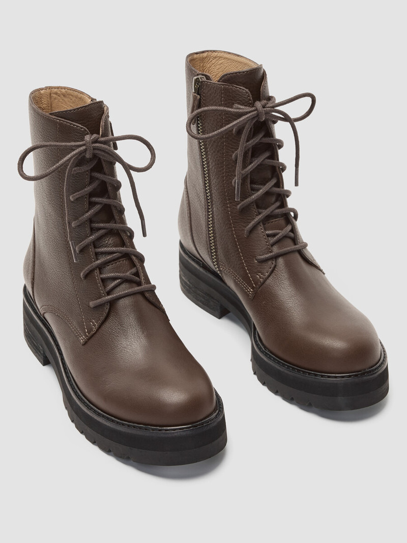 EILEEN FISHER Coin Leather Bootie outlook