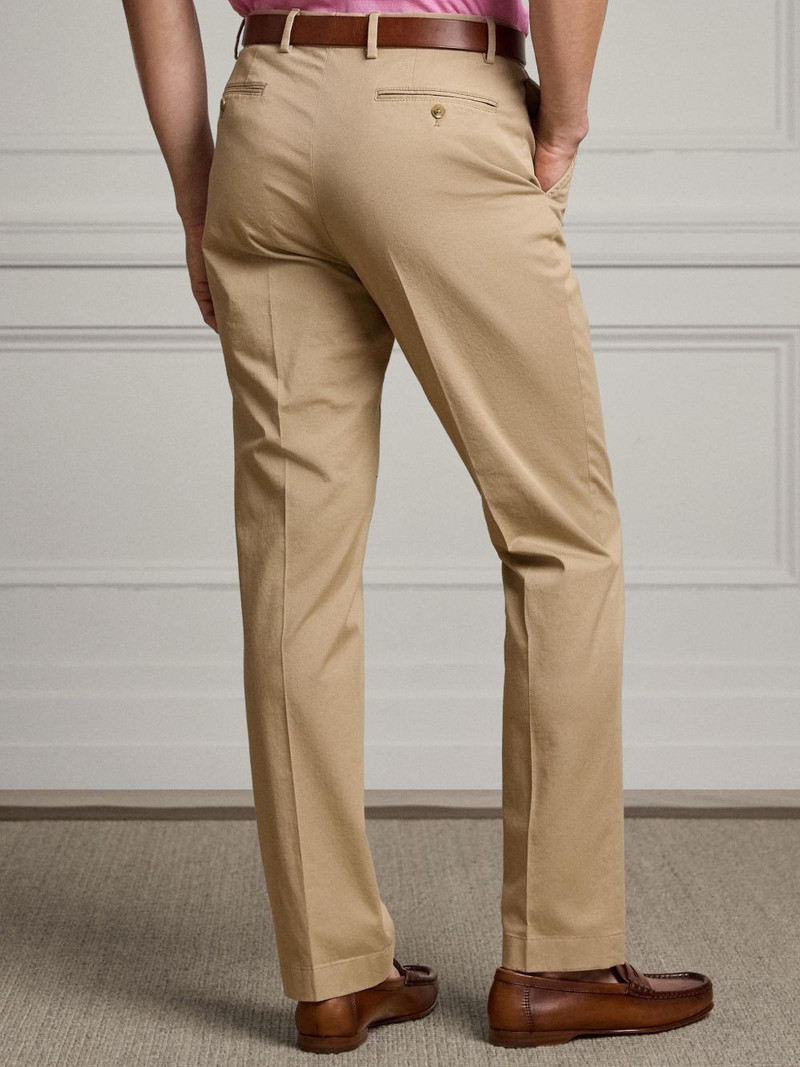 stretch-design tailored chino trousers 4