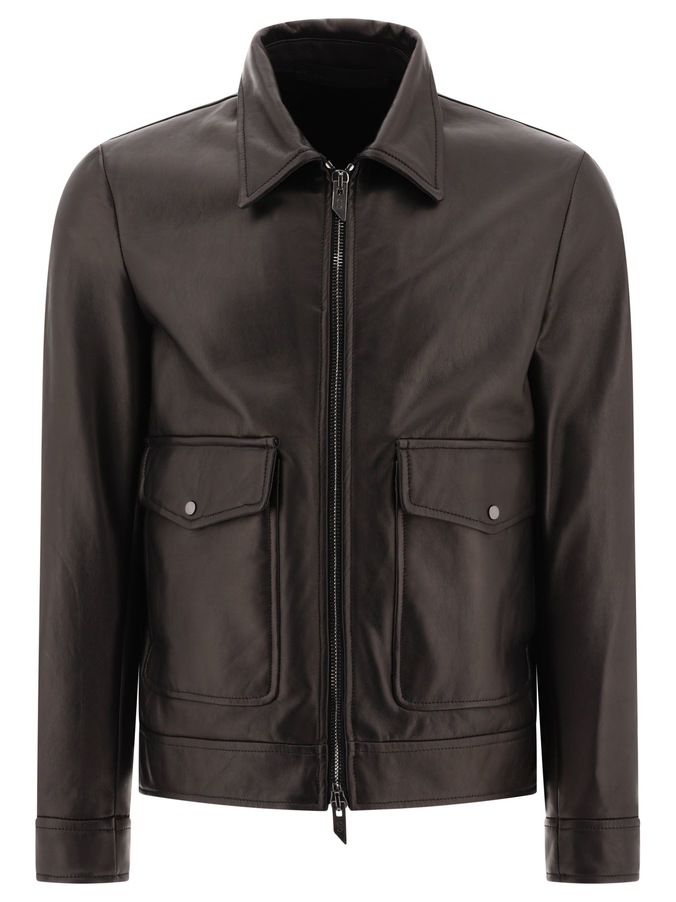 Salvatore Santoro - Salvatore Santoro Leather Biker Jacket - 1