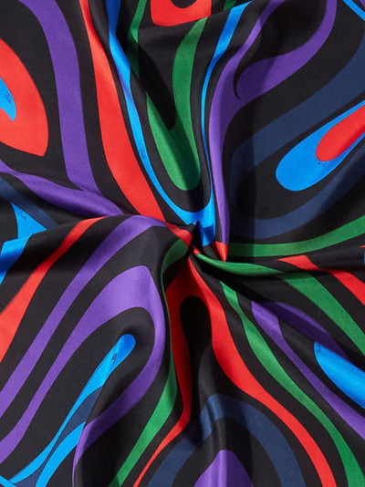 PUCCI Marmo-print silk scarf outlook