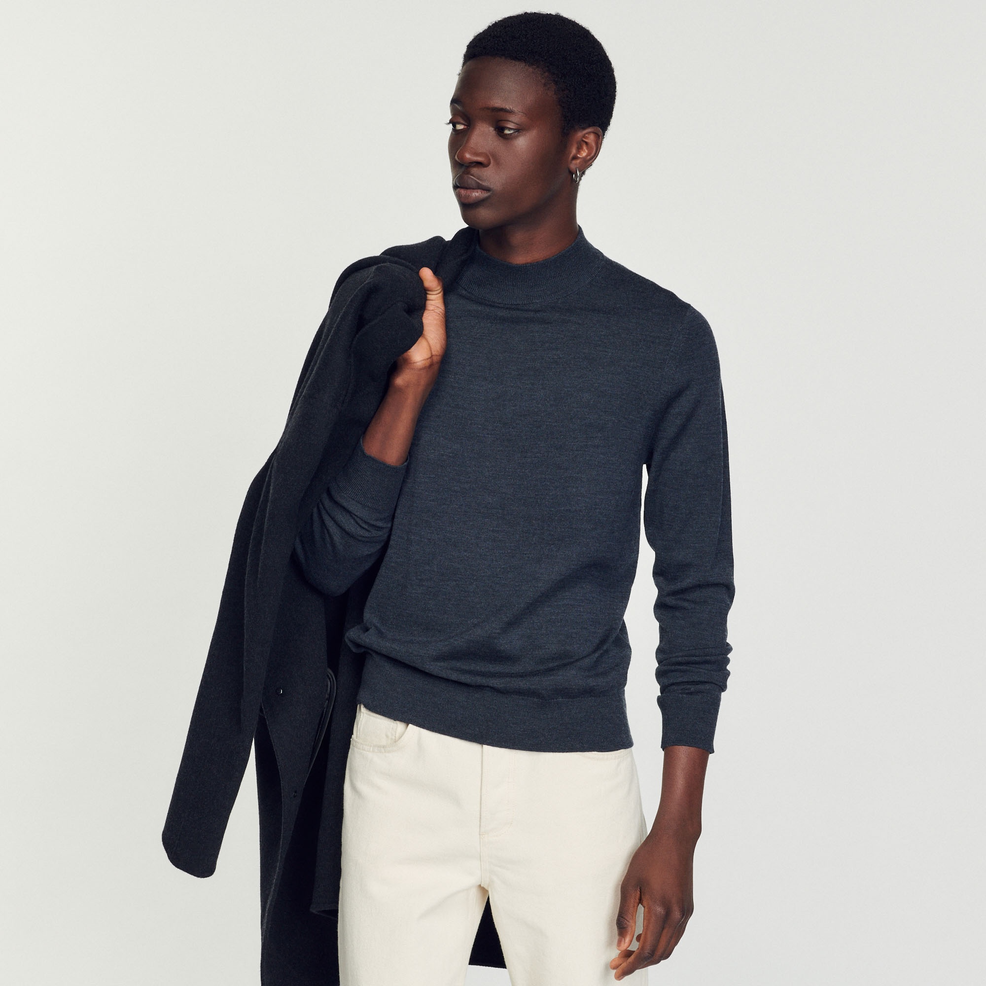 Funnel neck sweater - 2