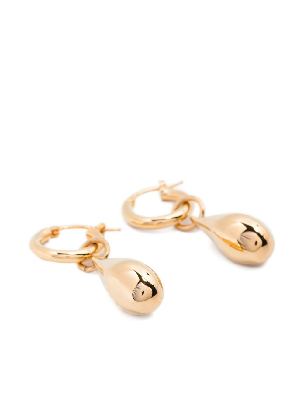 teardrop hoop earrings - 3