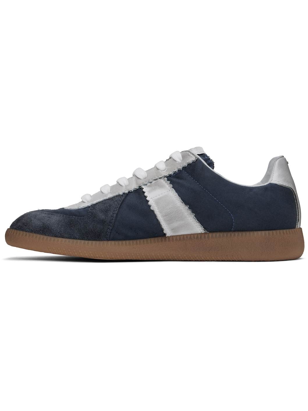 Navy & Gray Replica Sneakers - 3