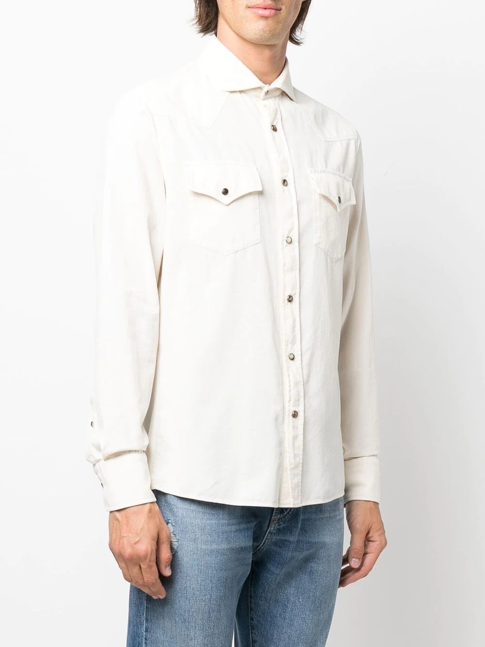 western-style cotton shirt - 3