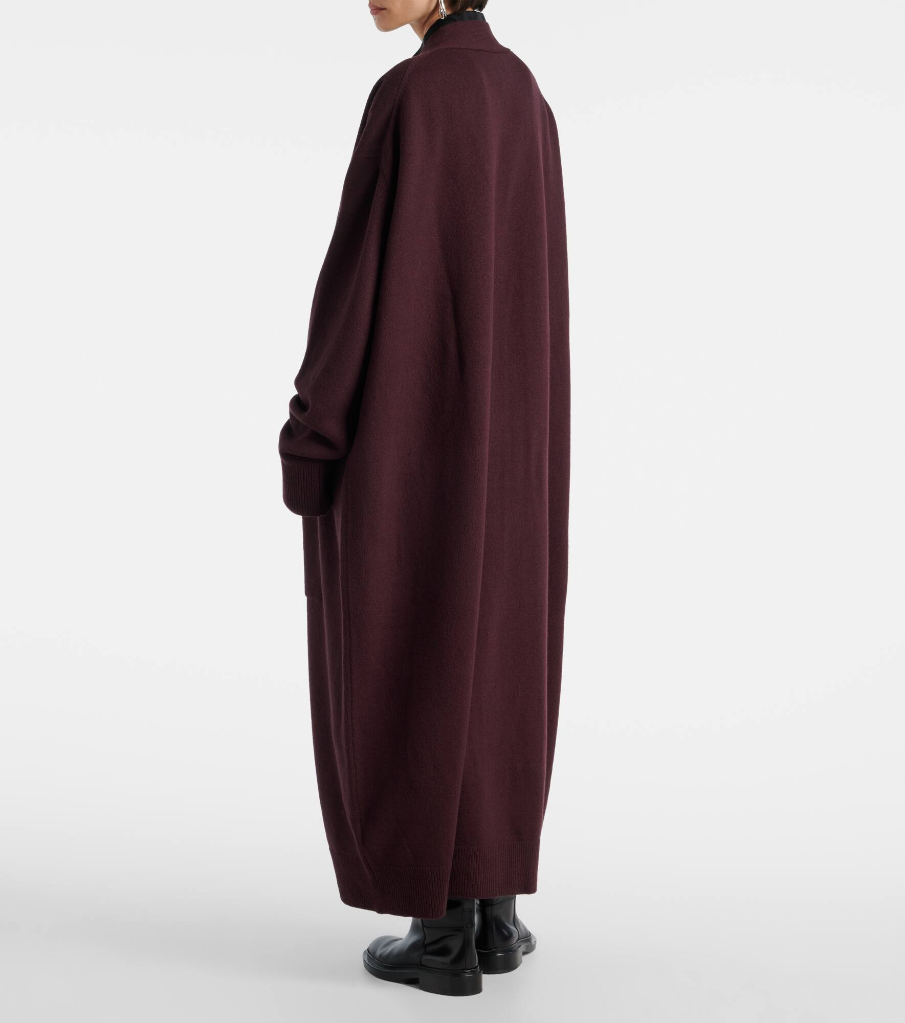 Oversized wool cardigan - 3
