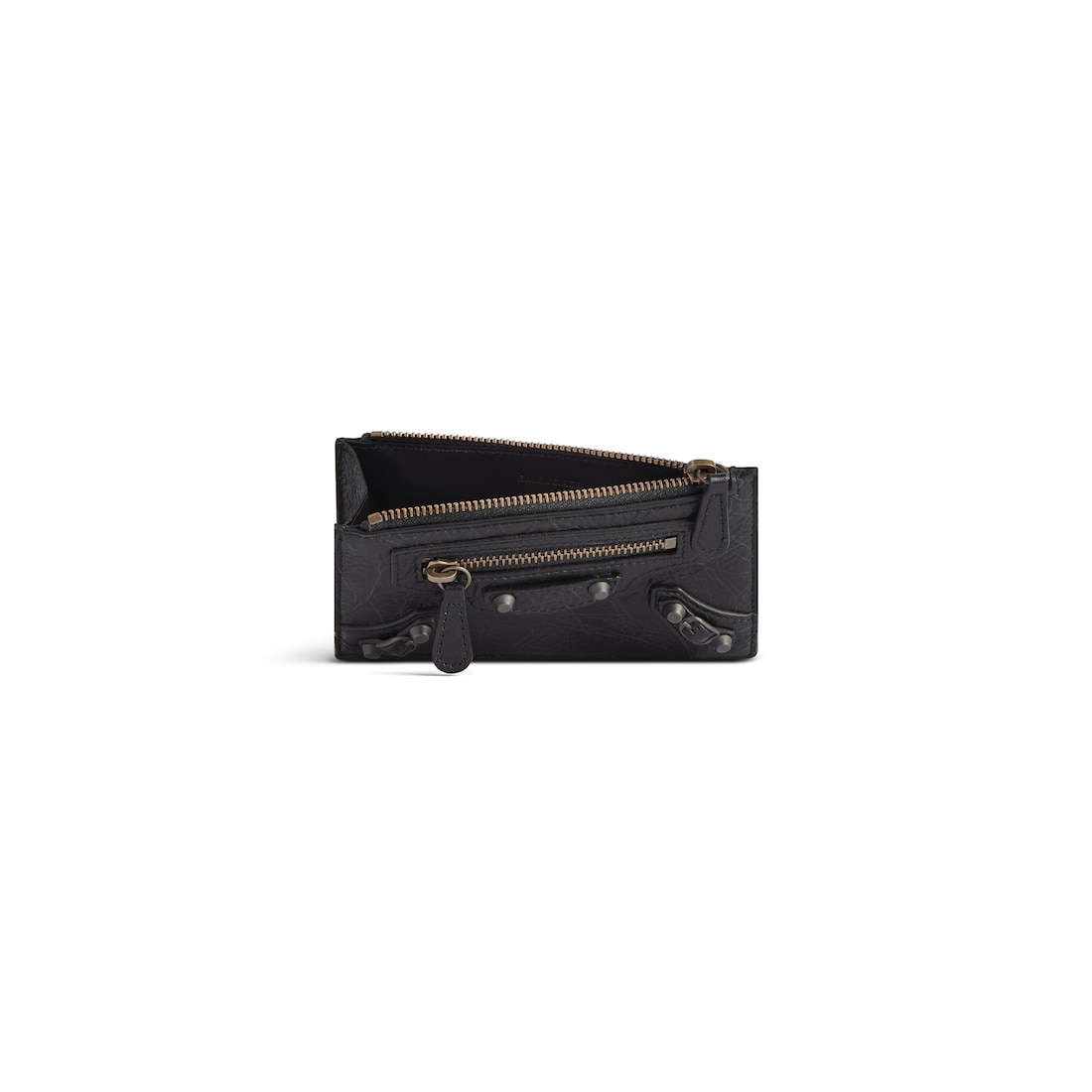 Women's Le City Long Coin And Card Holder in Black - 3