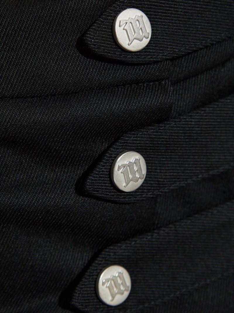 buttoned pleated skirt 5